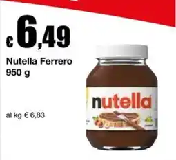 Sì con te Superstore Nutella Ferrero offerta