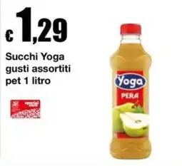 Sì con te Superstore Succhi Yoga offerta
