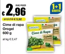 Sì con te Superstore Cime di rapa Orogel offerta