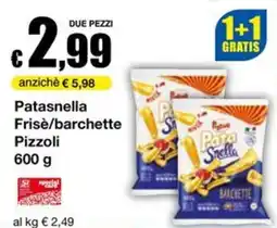 Sì con te Superstore Patasnella Frisè/barchette Pizzoli offerta
