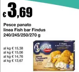 Sì con te Superstore Pesce panato linea Fish bar Findus offerta