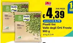 Sì con te Superstore Piselli fini Valle degli Orti Frosta offerta