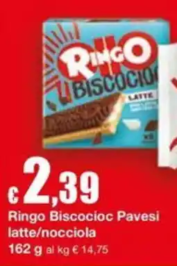 Sì con te Superstore Ringo Biscocioc Pavesi offerta