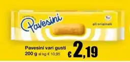 Sì con te Superstore Pavesini vari gusti offerta