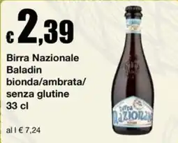 Sì con te Superstore Birra Nazionale Baladin offerta