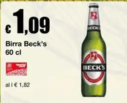 Sì con te Superstore Birra Beck's offerta