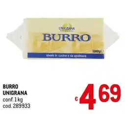 Metro Burro Unigrana offerta