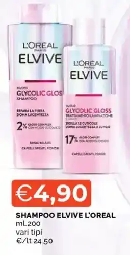 Mercatò Shampoo Elvive L'oreal offerta