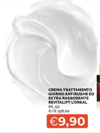 Crema trattamento giorno antirughe ed extra rassodante Revitalift L'Oréal