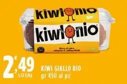 Rossotono Carrefour Kiwi Giallo Bio offerta