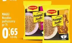 Rossotono Carrefour Maggi Fusian Noodles pollo offerta