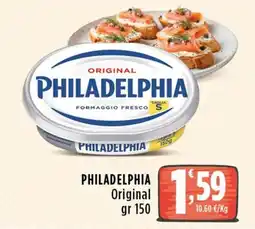 Rossotono Carrefour Philadelphia Formaggio Fresco offerta