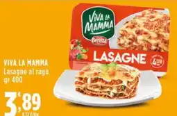 Rossotono Carrefour Viva la mamma lasagne al ragù offerta