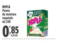 Rossotono Carrefour Panna da montare vegetale Hoplā offerta