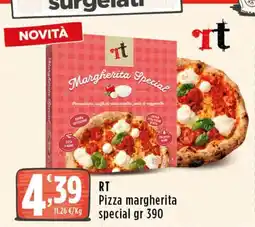 Rossotono Carrefour RT Pizza margherita special offerta