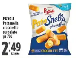 Rossotono Carrefour Pizzoli Patasnella crocchette offerta