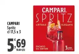 Rossotono Carrefour Campari Spritz offerta