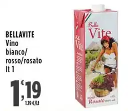 Rossotono Carrefour Bellavite Vino bianco/rosso/rosato offerta