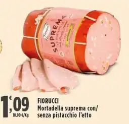 Rossotono Carrefour Fiorucci Mortadella suprema offerta
