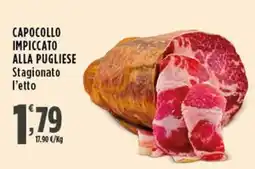 Rossotono Carrefour Capocollo impiccato alla pugliese offerta
