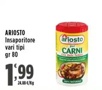 Rossotono Carrefour Ariosto insaporitore per carni offerta