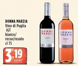 Rossotono Carrefour Donna Marzia Vino di Puglia offerta