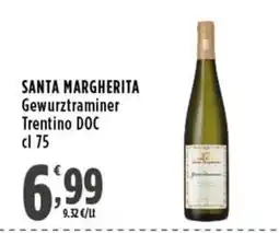 Rossotono Carrefour Santa Margherita Gewurztraminer offerta