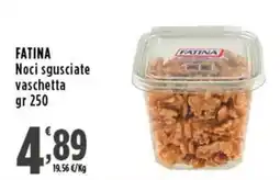 Rossotono Carrefour Fatina noci sgusciate vaschetta offerta