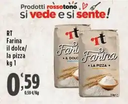 Rossotono Carrefour Farina il dolce/la pizza offerta