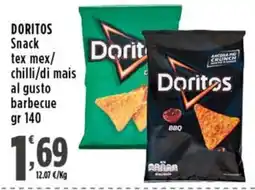 Rossotono Carrefour Doritos Snack tex mex offerta