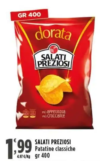 Rossotono Carrefour Salati preziosi Patatine classiche offerta