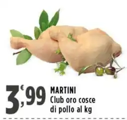 Rossotono Carrefour Club oro cosce di pollo offerta