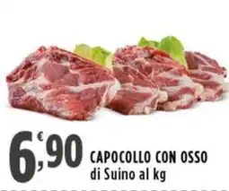 Rossotono Carrefour Capocollo con osso di Suino offerta