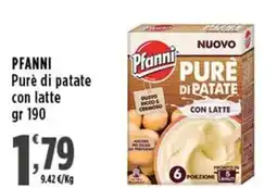 Rossotono Carrefour Pfanni Purè di patate con latte offerta