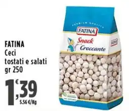 Rossotono Carrefour Fatina Ceci tostati e salati offerta
