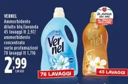 Rossotono Carrefour Ammorbidente Vernel offerta