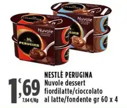 Rossotono Carrefour Nestlé Perugina Nuvole dessert offerta