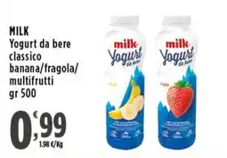 Rossotono Carrefour milk Yogurt da bere classico offerta