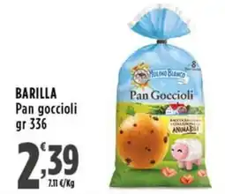 Rossotono Carrefour Barilla Pan Goccioli offerta