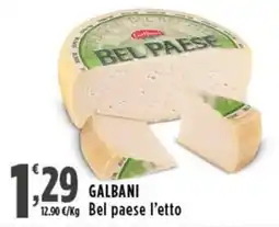 Rossotono Carrefour Galbani Bel paese l'etto offerta