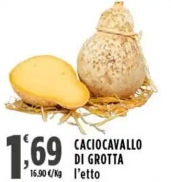 Rossotono Carrefour Caciocavallo di grotta offerta