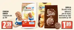 Rossotono Carrefour Ferrero Kinder Colazione più offerta