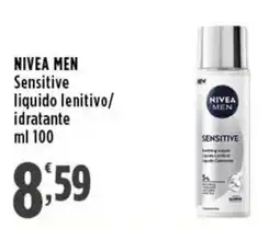 Rossotono Carrefour Nivea men sensitive liquido lenitivo/ idratante offerta