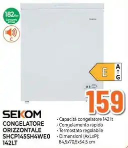 Extracoop Sekom congelatore orizzontale offerta