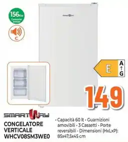 Extracoop Smartway congelatore verticale offerta