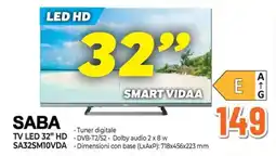 Extracoop SABA TV LED 32" HD offerta