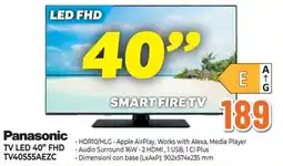 Extracoop Panasonic TV LED 40" FHD offerta