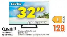 Extracoop Q.Bell TV LED 32" offerta