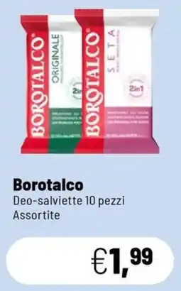 Caddy's Borotalco Deo-salviette Assortite offerta