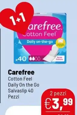 Caddy's Carefree Cotton Feel Daily On the Go offerta
